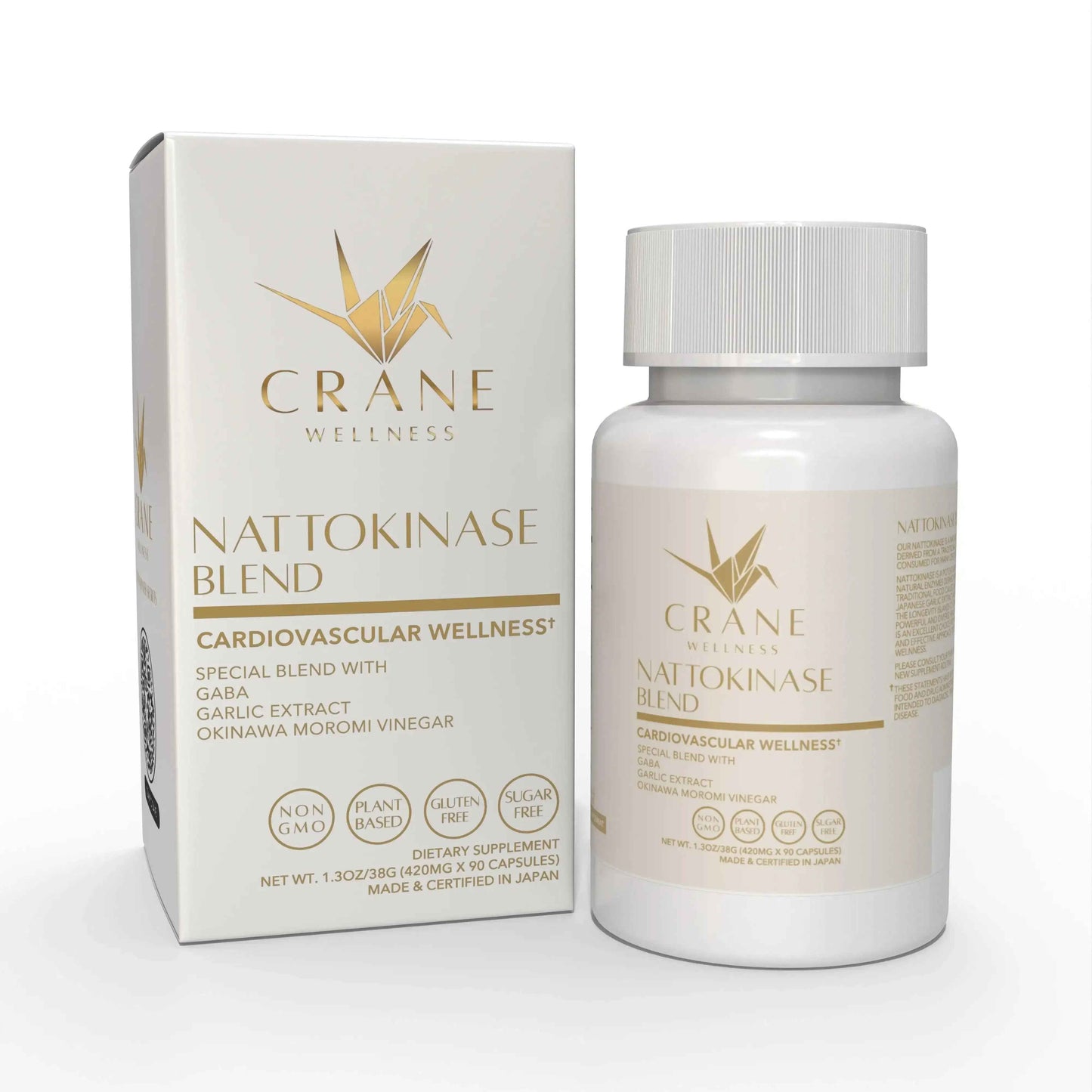 Nattokinase Blend 6,000 FU Cardiovascular Support Capsules