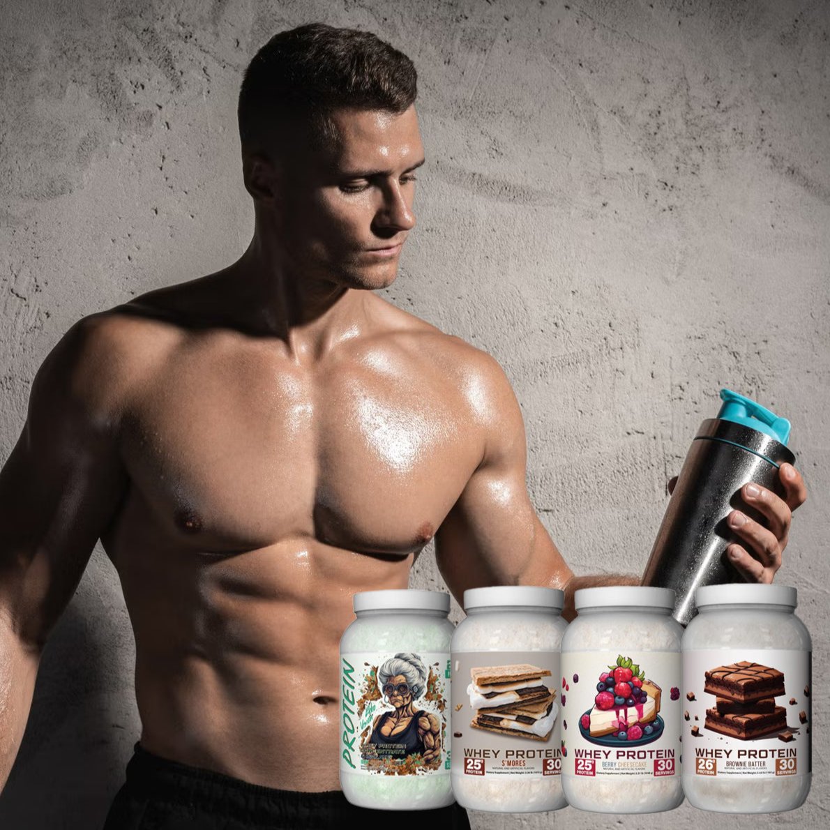 Molkenproteinpulver